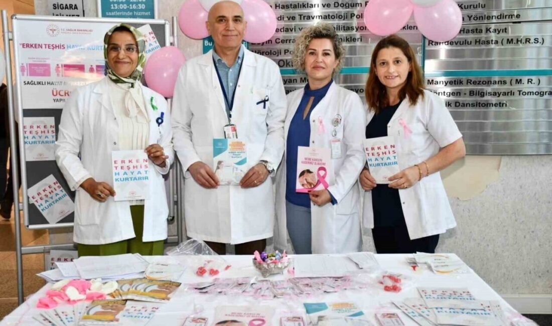 1-7 Nisan Kanser Haftası kapsamında Alanya Eğitim ve Araştırma Hastanesi;