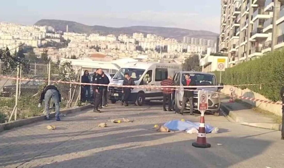 İzmir’in Çiğli ilçesinde bir kişi, sokak ortasında tartıştğı eski nişanlısını