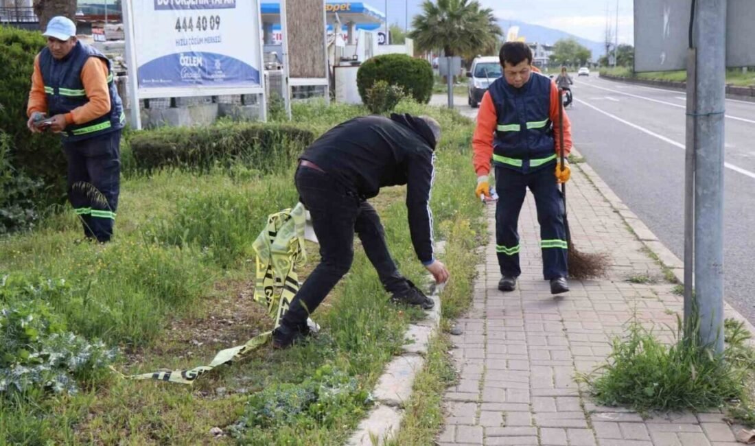 Nazilli Belediyesi Temizlik İşleri Müdürlüğü ekipleri, Ramazan Bayramı süresince binlerce