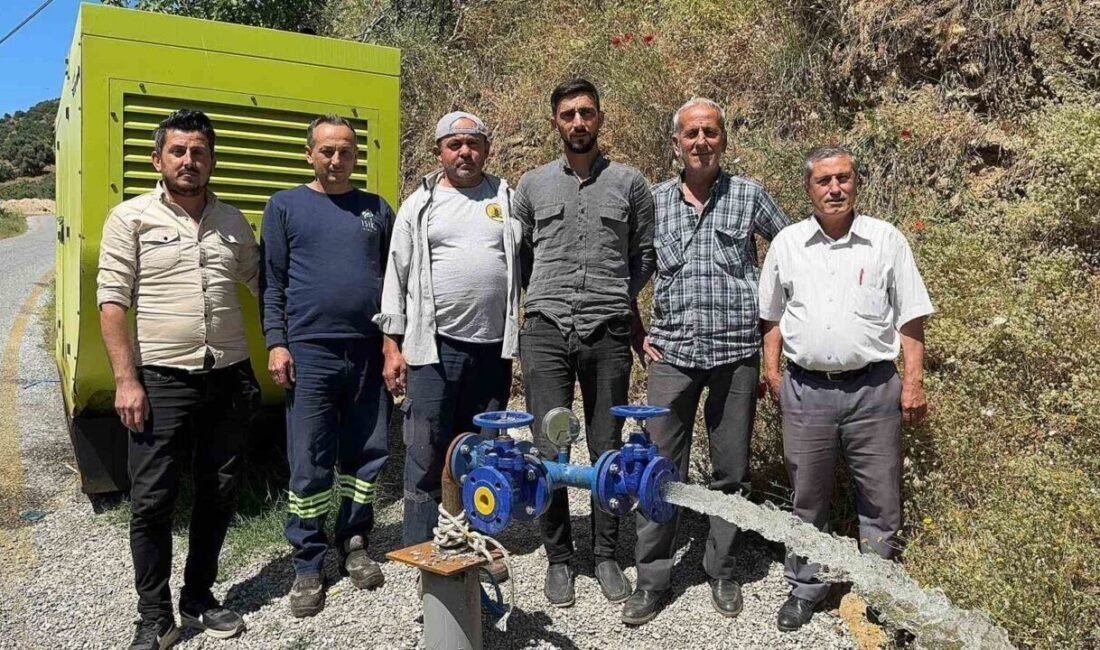 Aydın’ın Nazilli ilçesine bağlı Bekirler Mahallesi, Aydın Büyükşehir Belediyesi tarafından