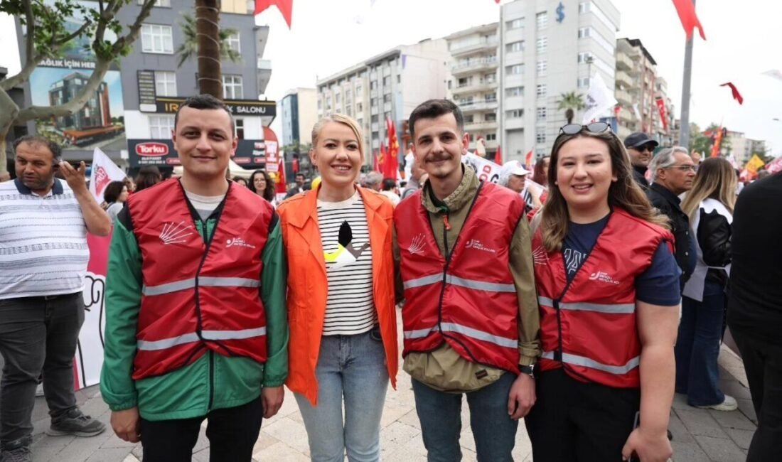 Denizli’de 1 Mayıs İşçi ve Emekçi Bayramı kutlamaları geniş bir