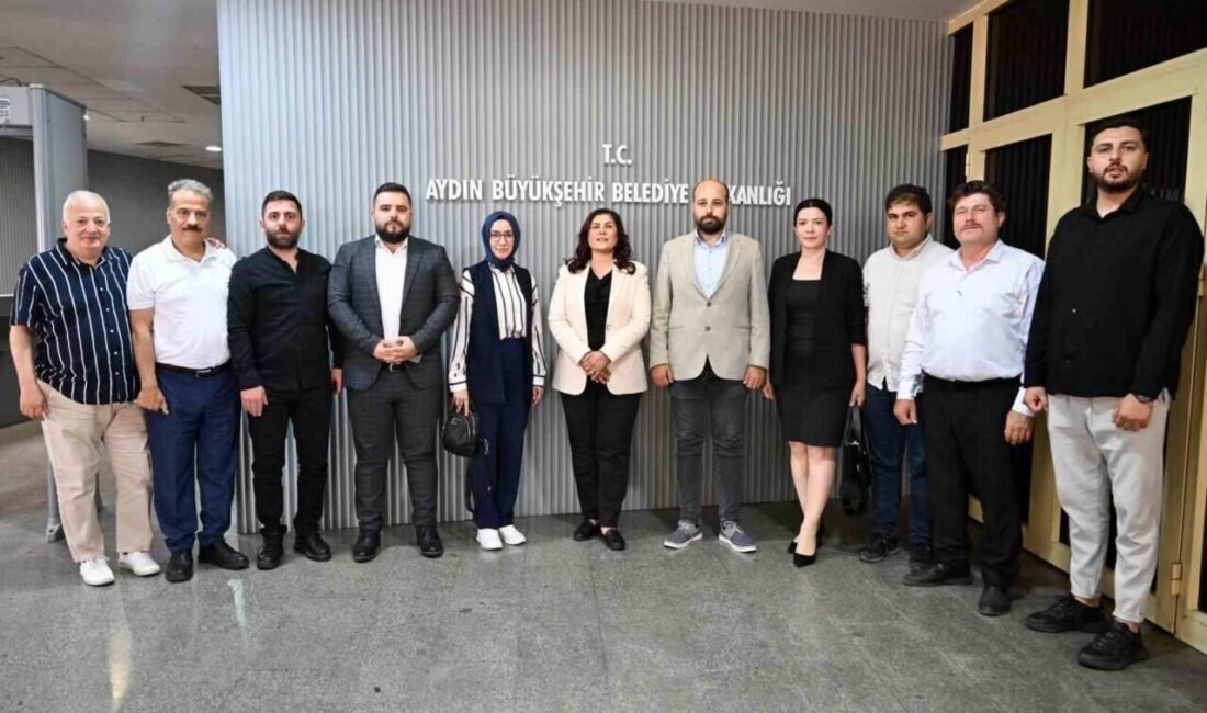 Aydın Büyükşehir Belediye Başkanı Özlem Çerçioğlu’na, Aydın Gazeteciler Cemiyeti Yönetim