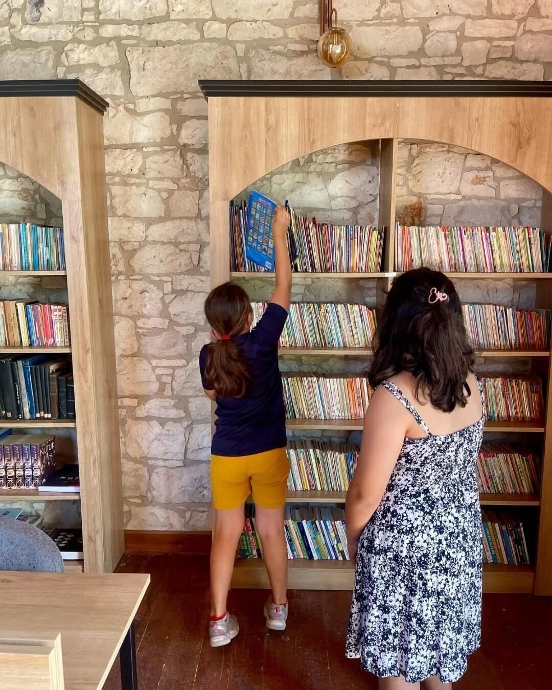 Akköy Kütüphanesi hizmete açıldı, bölgenin kültür durağı oldu