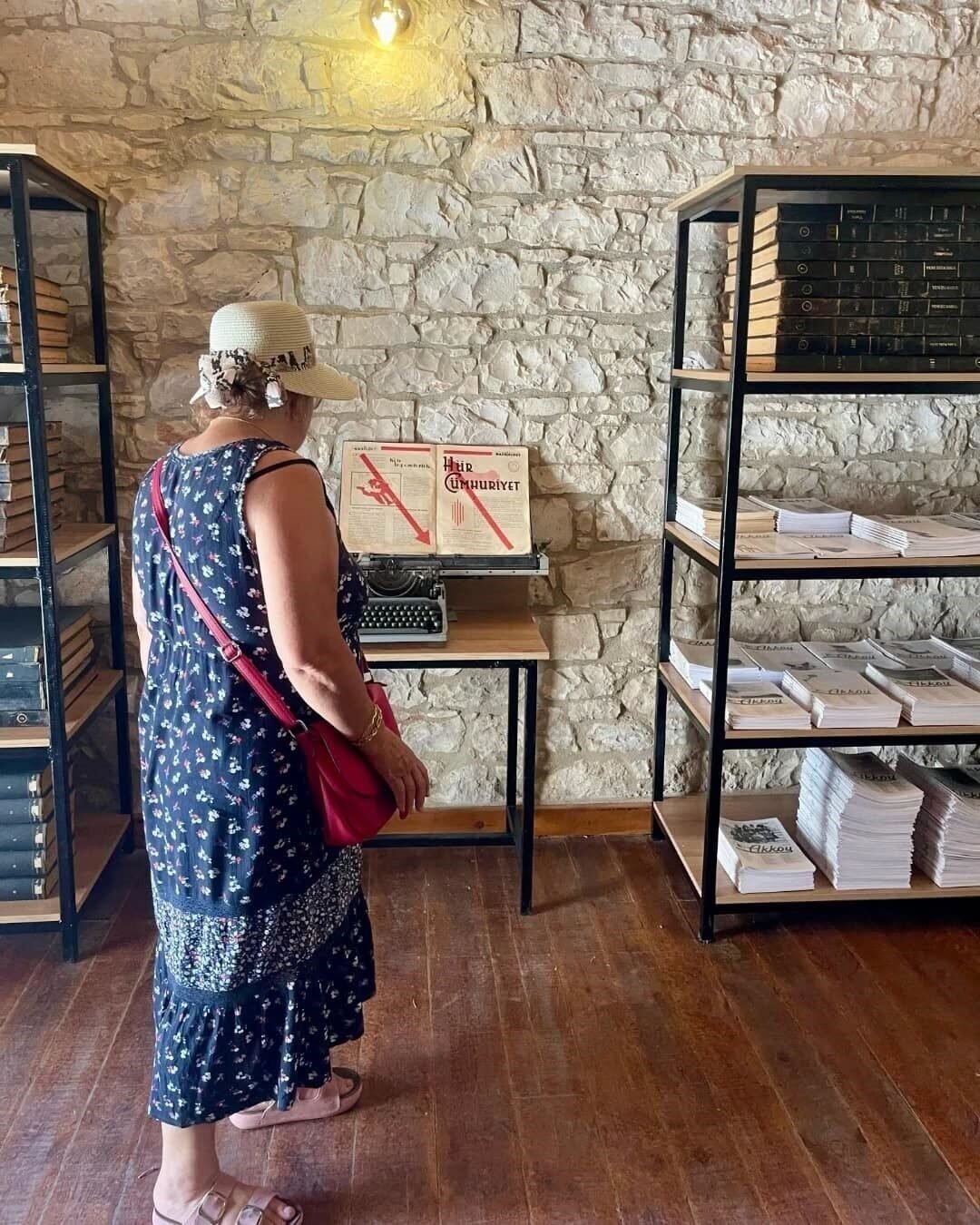 Akköy Kütüphanesi hizmete açıldı, bölgenin kültür durağı oldu