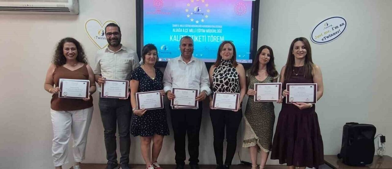 Aliağa’da eTwinning Kalite Etiketi töreni