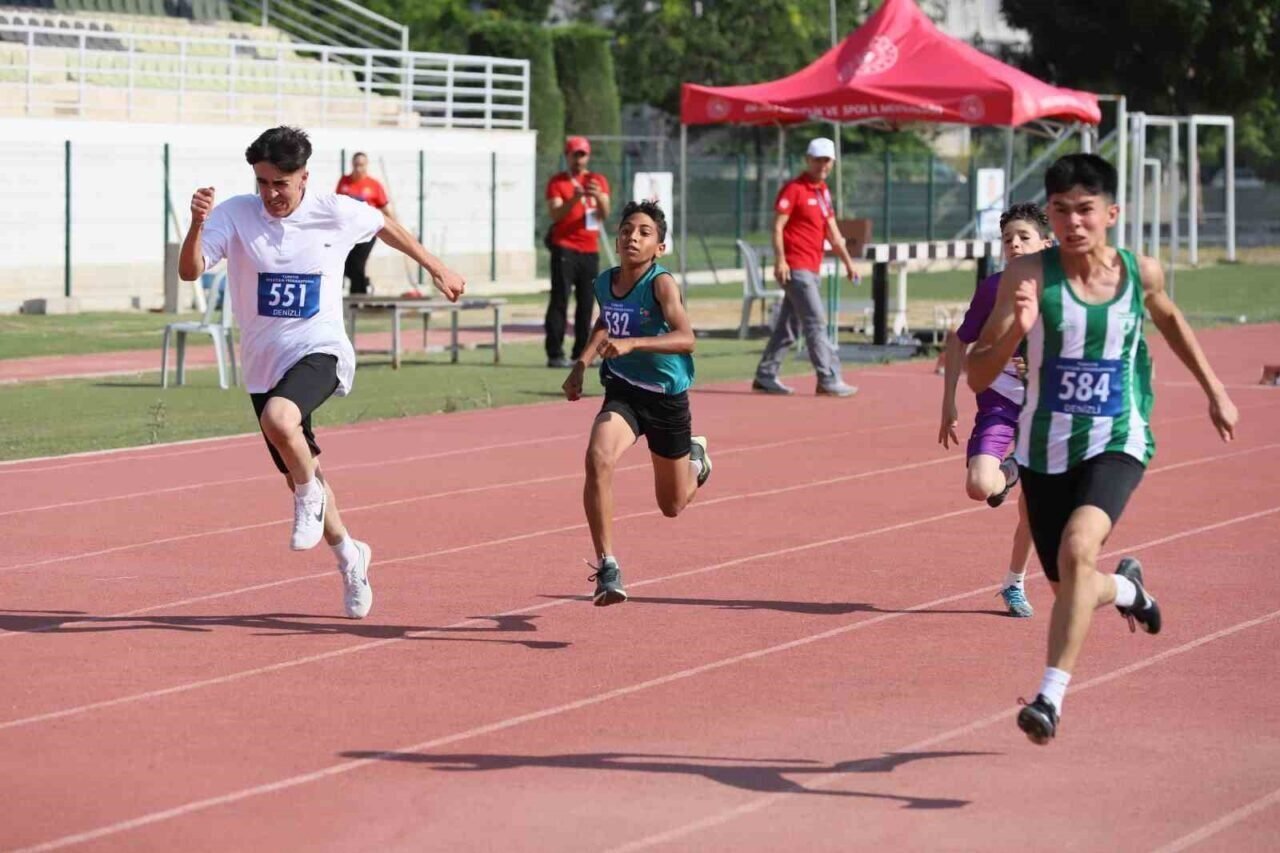 Analig Atletizm Grup Şampiyonası heyecanı Denizli’de yaşandı