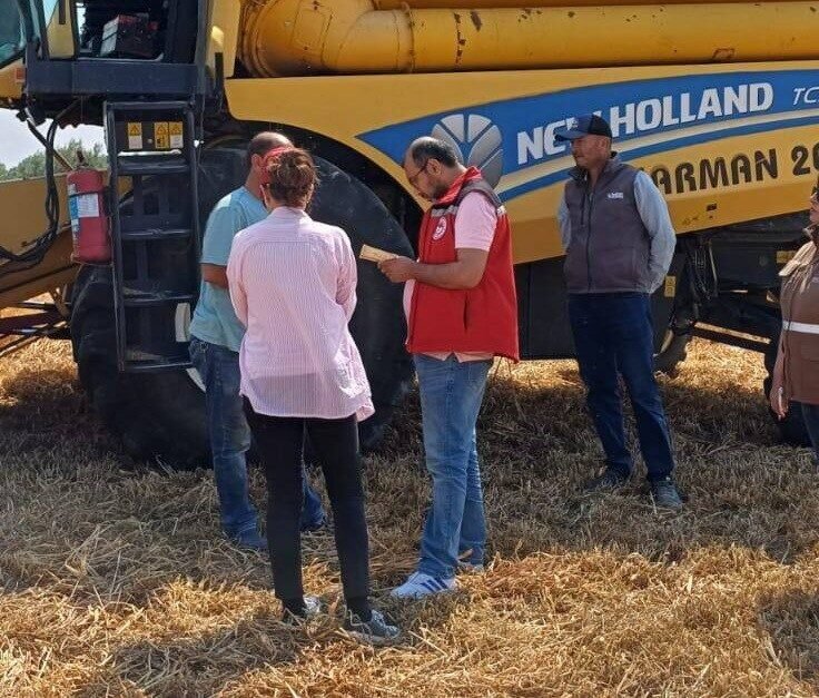 Anız ve orman yangınlarına karşı, Manisa’da ‘Biçerdöverlere’ sıkı denetim