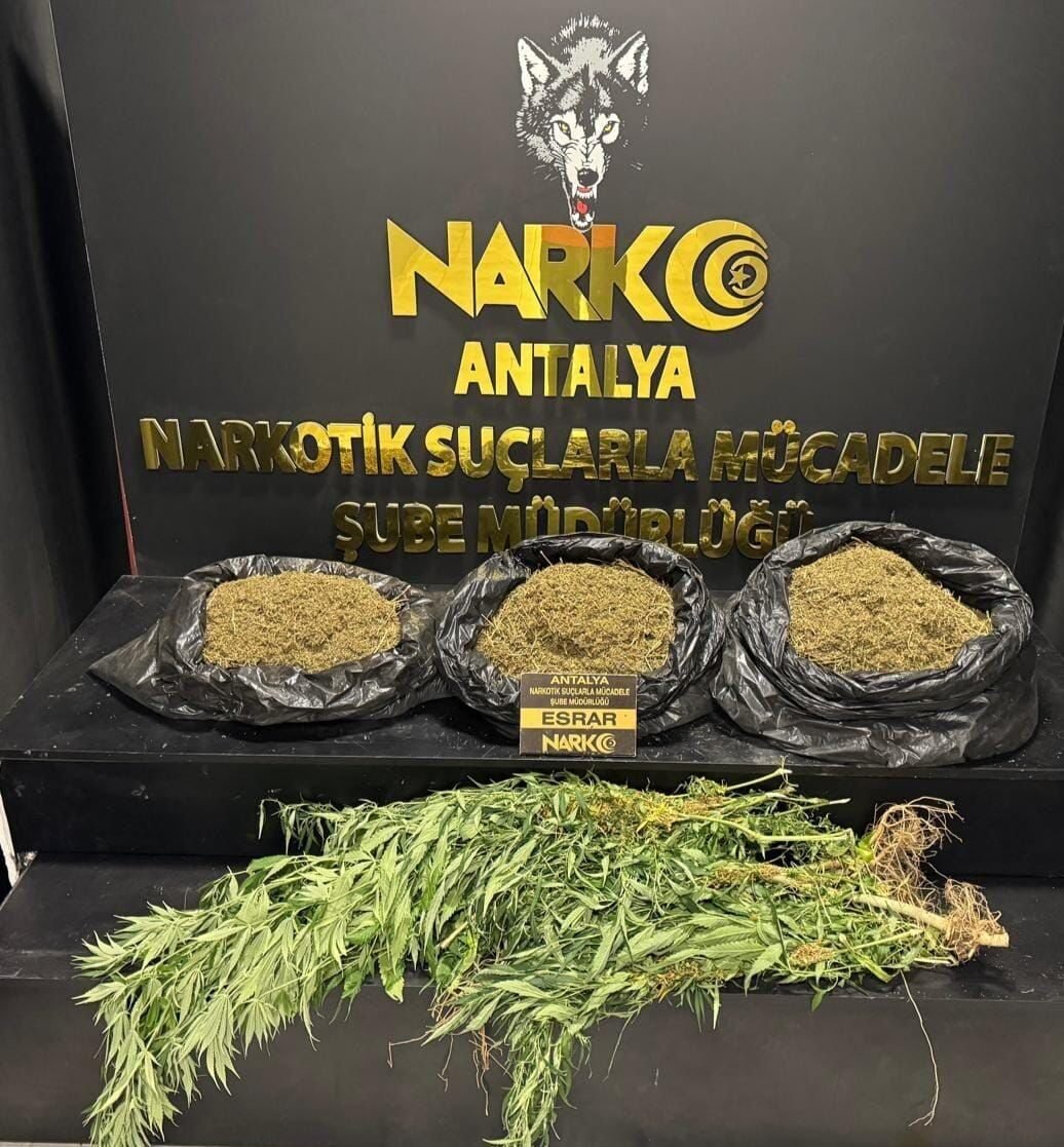 Antalya’da 1 haftada 141 şüpheli yakalandı: 18 tutuklama
