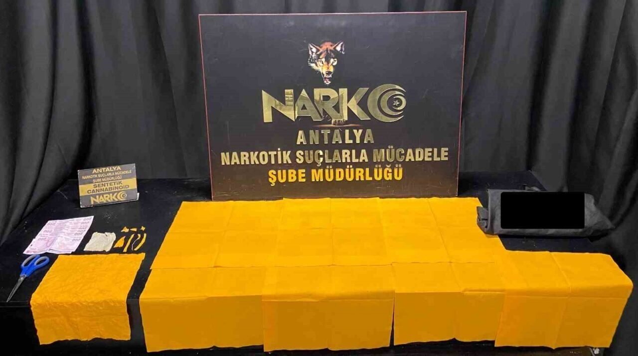 Antalya’da 1 haftada 141 şüpheli yakalandı: 18 tutuklama
