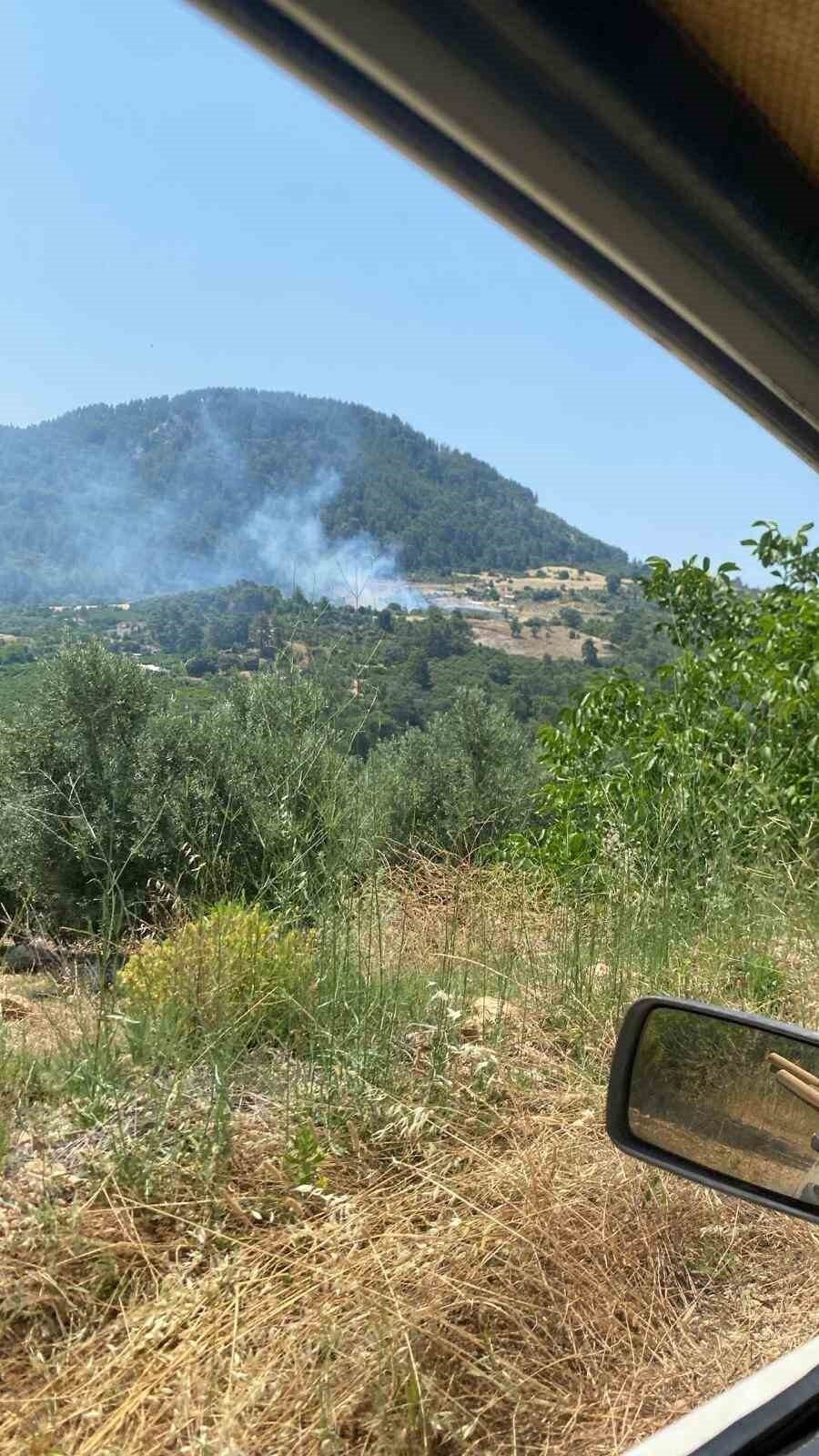 Antalya’da ormanı tehdit eden yangın kontrol altına alındı