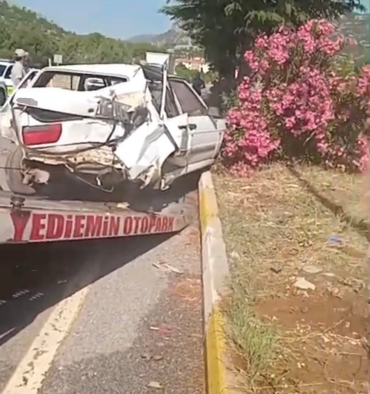 Antalya’da trafik kazası: 1 yaralı