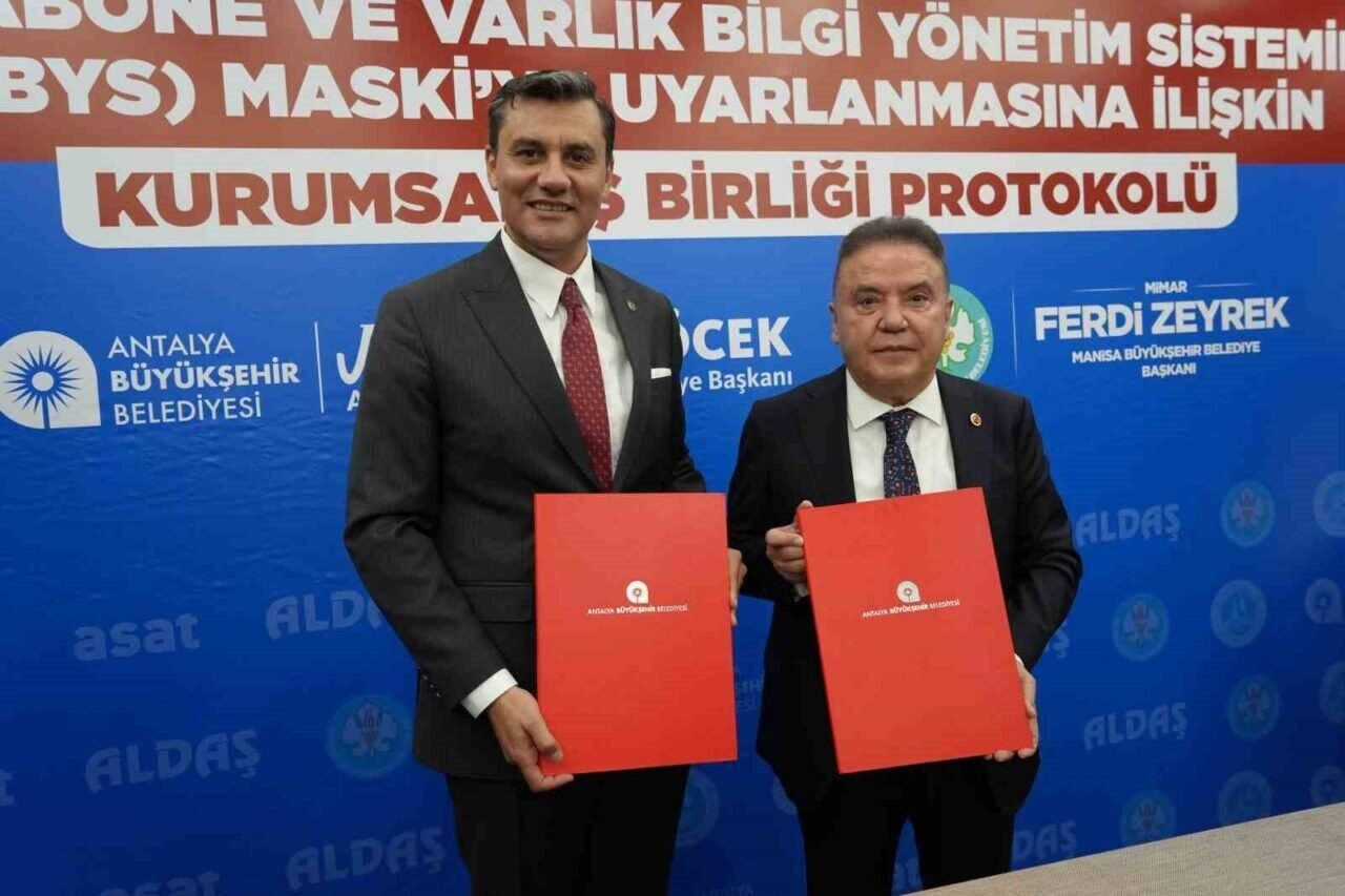 Antalya’nın altyapı yazılımı Manisa’ya taşınıyor