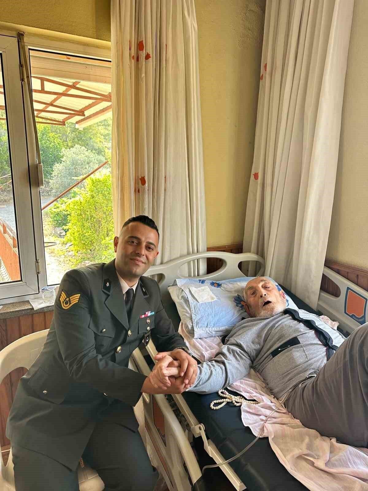 Askerlik Şubesi Başkanı Şahiner’den Kore Gazisi’ne anlamlı ziyaret