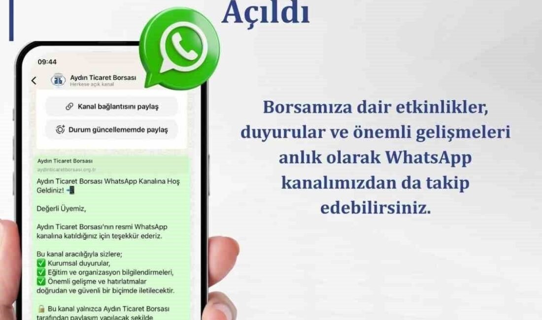 Aydın Ticaret Borsası dijitalleşme çalışmalarını sürdürüyor Aydın Ticaret Borsası, dijitalleşme çalışmaları kapsamında iletişim altyapısını güçlendirmeye yönelik
