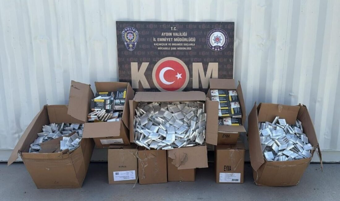 Aydın İl Emniyet Müdürlüğü Kaçakçılık ve Organize Suçlarla Mücadele (KOM)