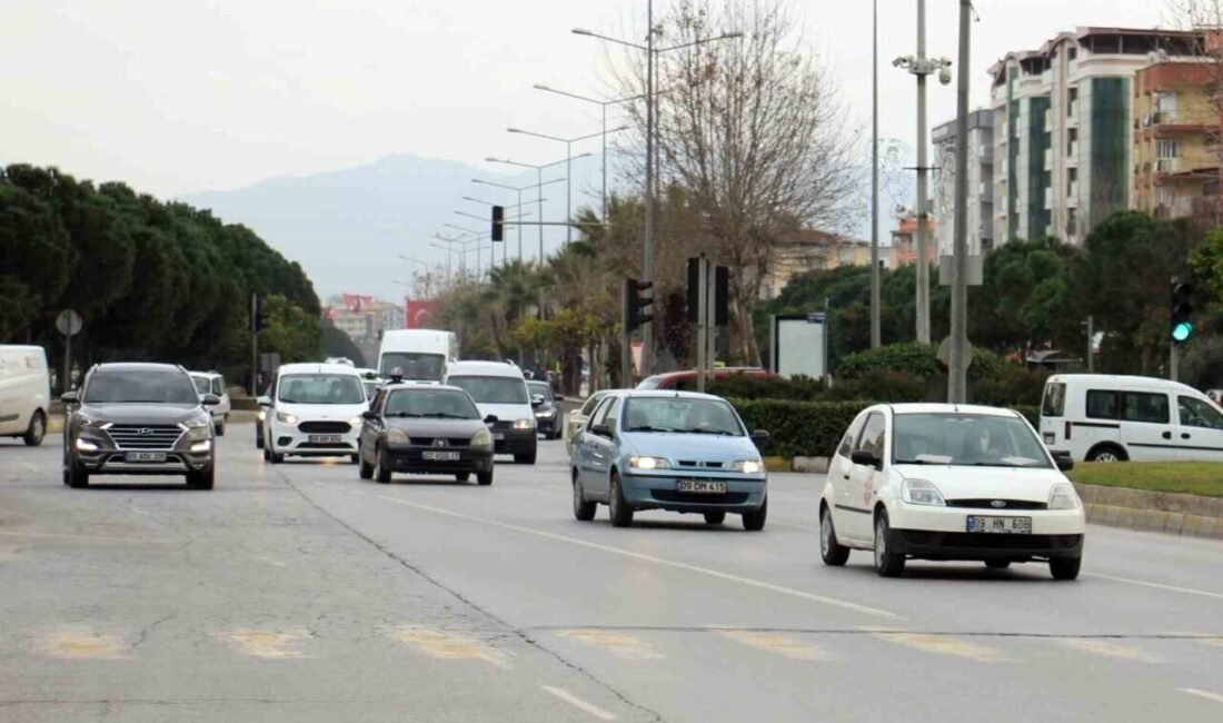 Aydın’da Mayıs ayında toplam araç sayısı 640 bin 826 oldu,