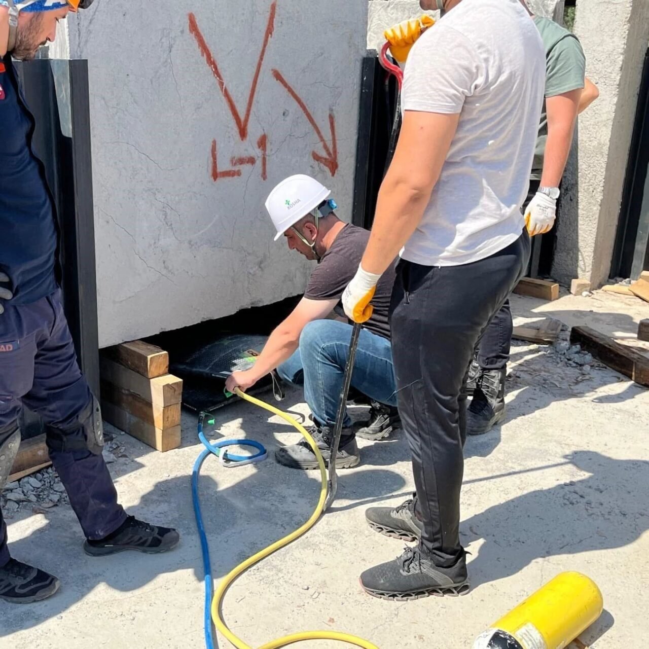 Aydın’da çevik kuvvet personeline deprem arama kurtarma eğitimi verildi