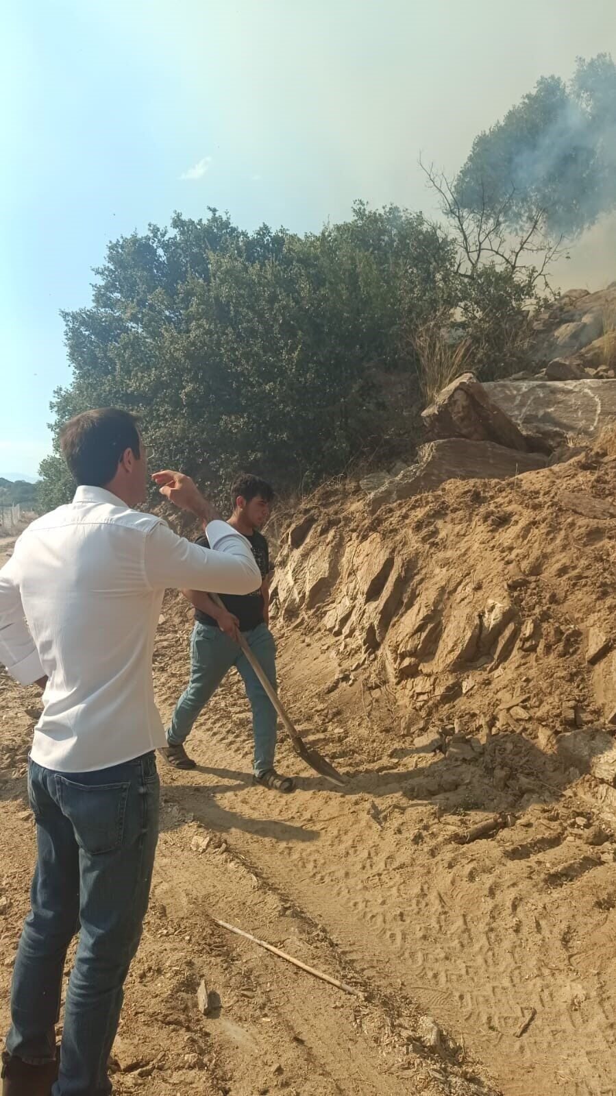 Aydın’da makilik alandaki yangın kontrol altına alındı