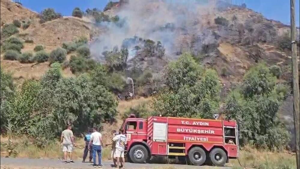 Aydın’da son 48 saatte 93 yangın çıktı, ateş savaşçıları zamanla yarıştı