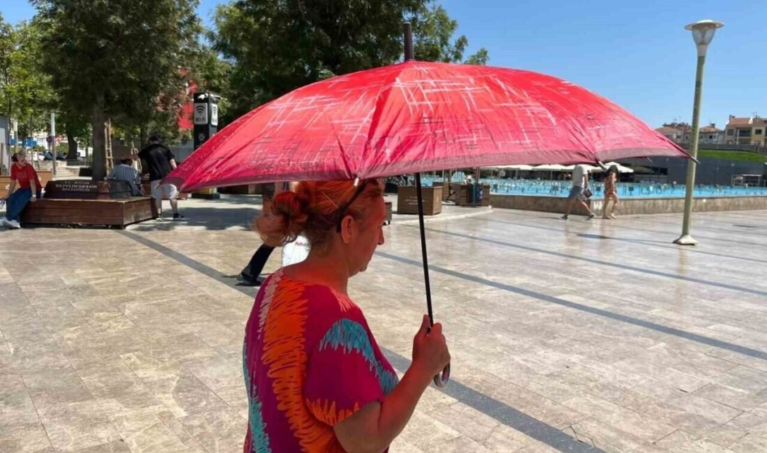 Aydın’da etkili olan aşırı sıcaklar hayatı olumsuz etkiledi. Termometrelerin 42