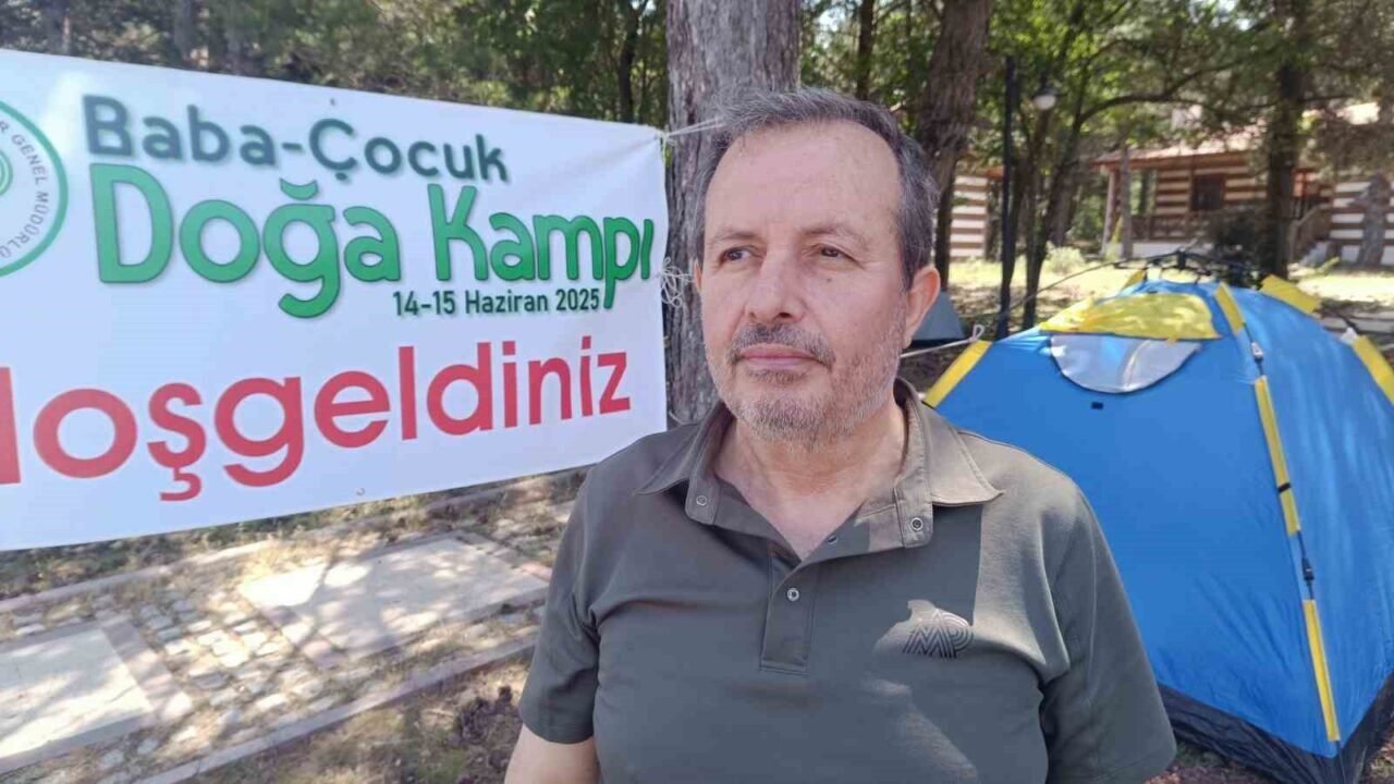 Babalar gününde ‘Baba Çocuk Kampı’