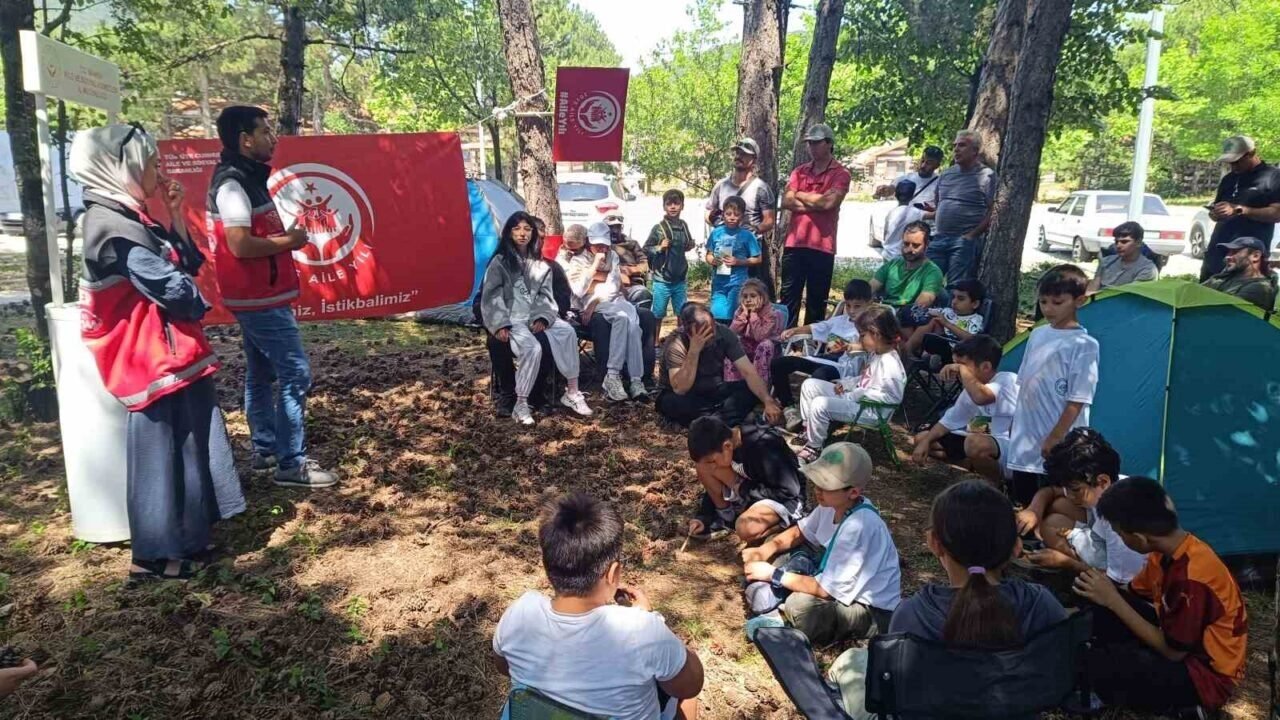 Babalar gününde ‘Baba Çocuk Kampı’ Babalar gününde ‘Baba Çocuk Kampı’