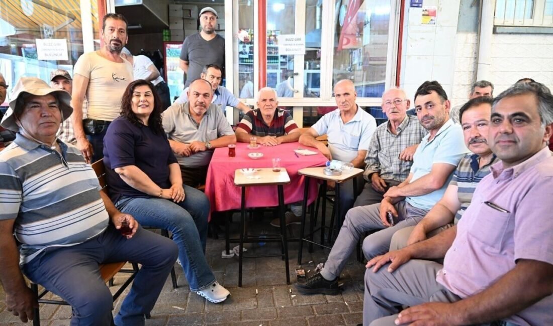 Aydın Büyükşehir Belediye Başkanı Özlem Çerçioğlu, Efeler ilçesinde kurulan Salı