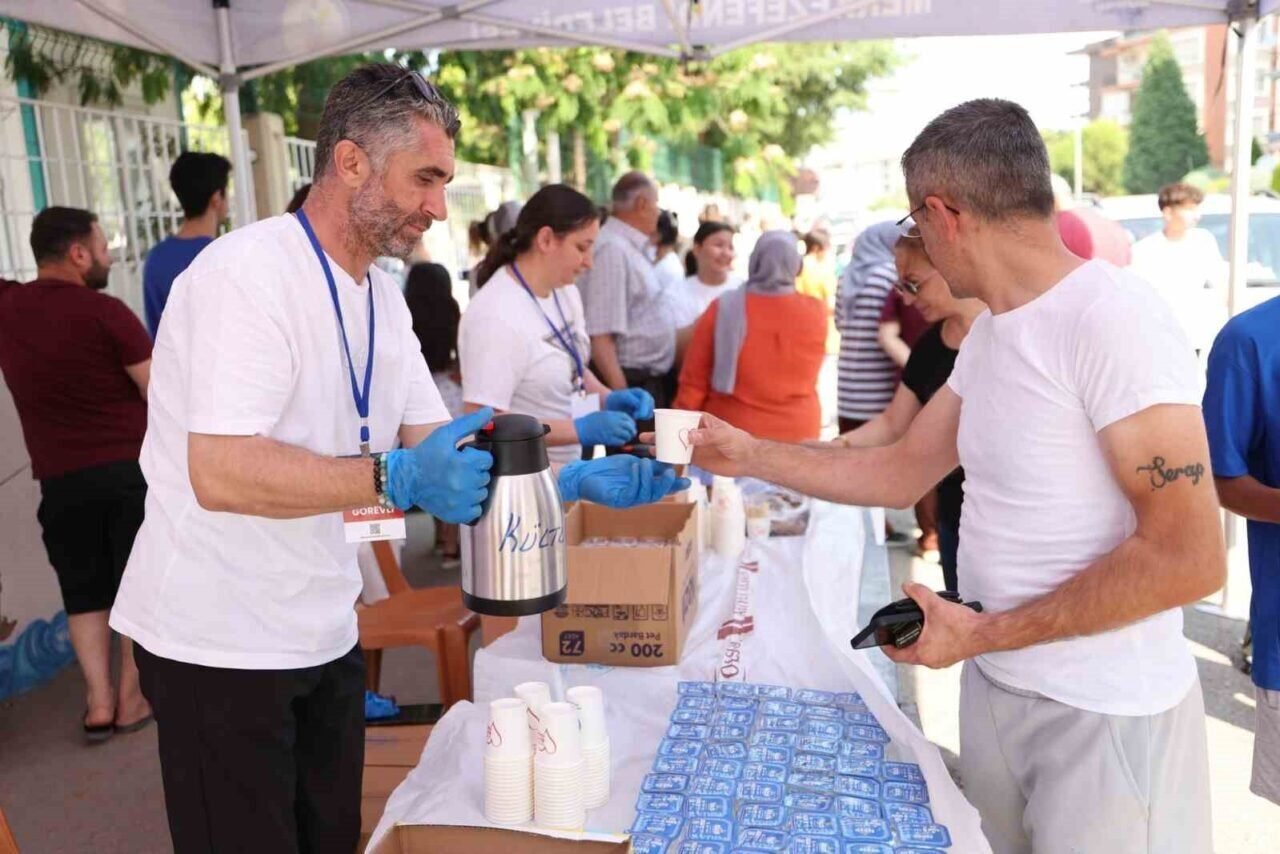Başkan Doğan ailelerin heyecanlı bekleyişine ortak oldu