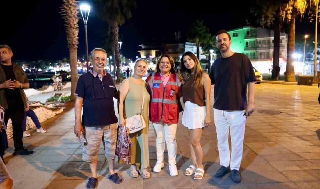 Didim Belediyesi, kentte yaşam kalitesini artırmak amacıyla sürdürdüğü çalışmaları gece
