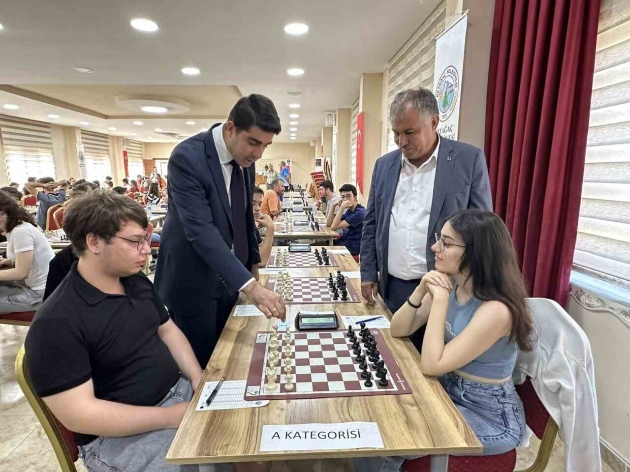 Beyağaç Belediyesi 3. Geleneksel Satranç Turnuvası sona erdi