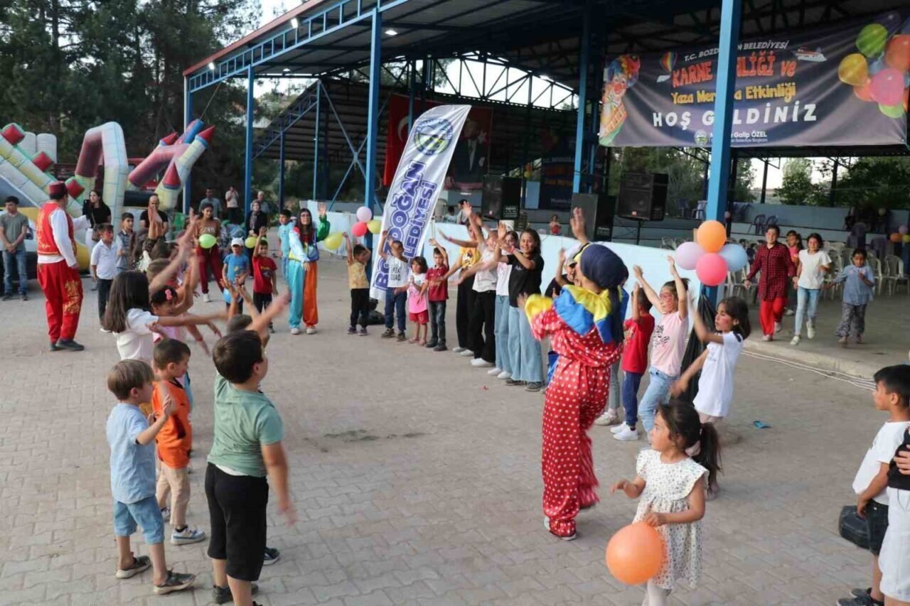 Bozdoğan’da Karne Şenliği Örtülü’den başladı