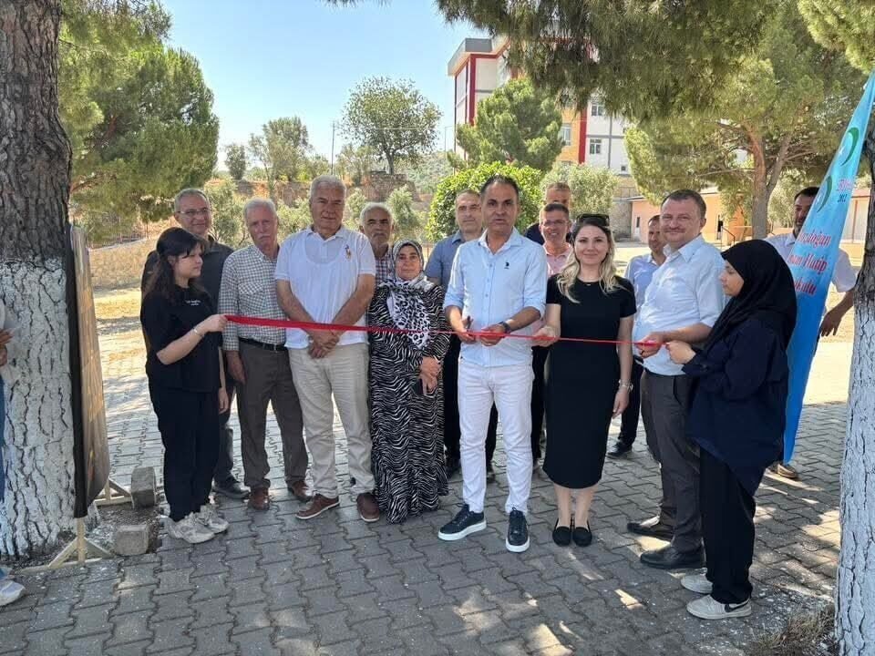 Bozdoğan’da minik ressamlar hünerlerini sergiledi