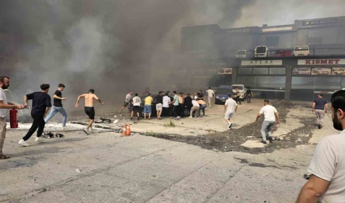 İzmir’in Buca ilçesinde bir şahsın evini kundaklaması sonucu ormana sıçrayan