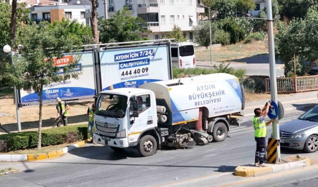 Aydın Büyükşehir Belediyesi, kentin dört bir yanında sürdürdüğü hizmet atağını