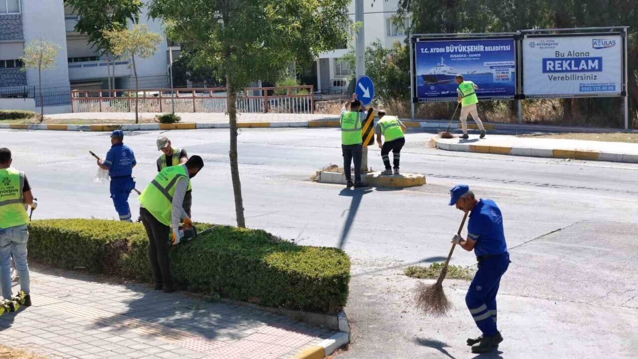 Büyükşehir’den Söke’de bakım ve temizlik çalışması