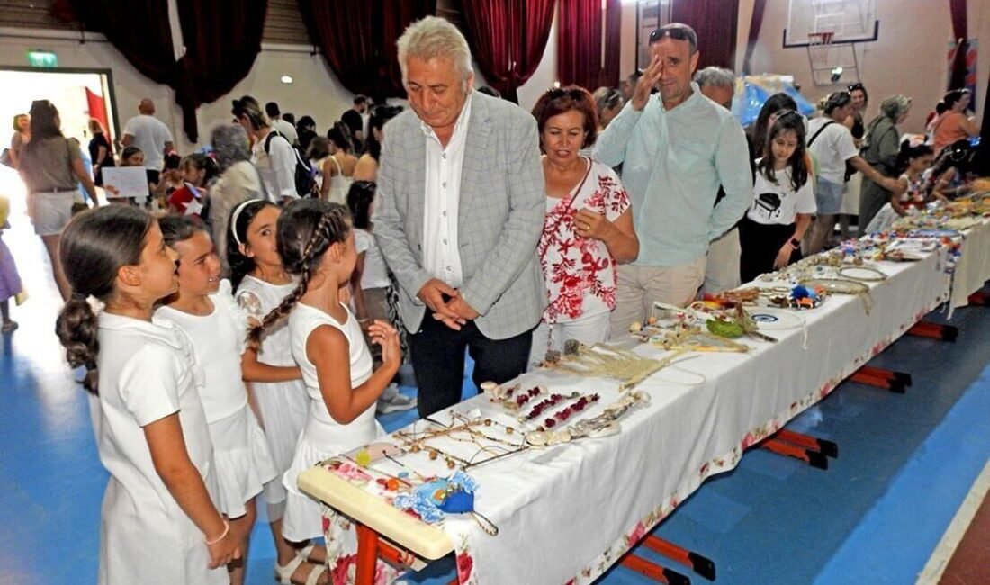 15 Eylül Mustafa Çapkan İlkokulu öğrencileri, yıl sonu etkinlikleri kapsamında