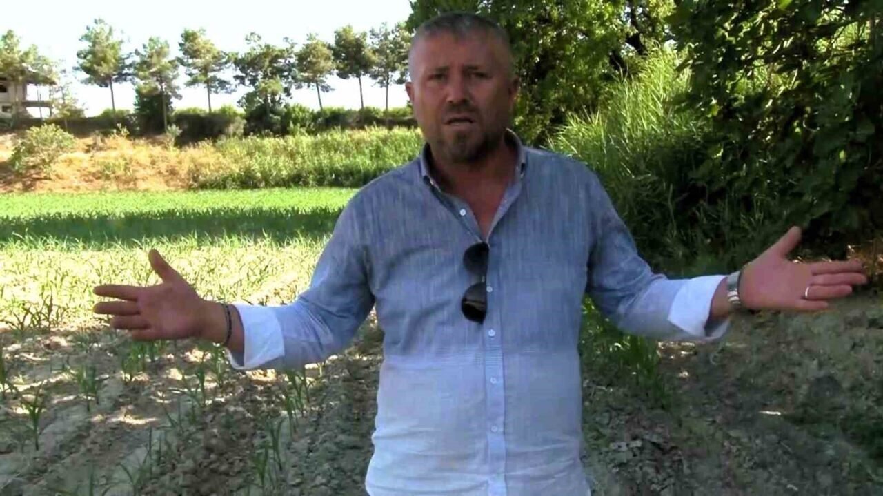 Denizli DESKİ’den su kullanan çiftçinin 5 bin dönüme ektiği mahsulleri kurudu