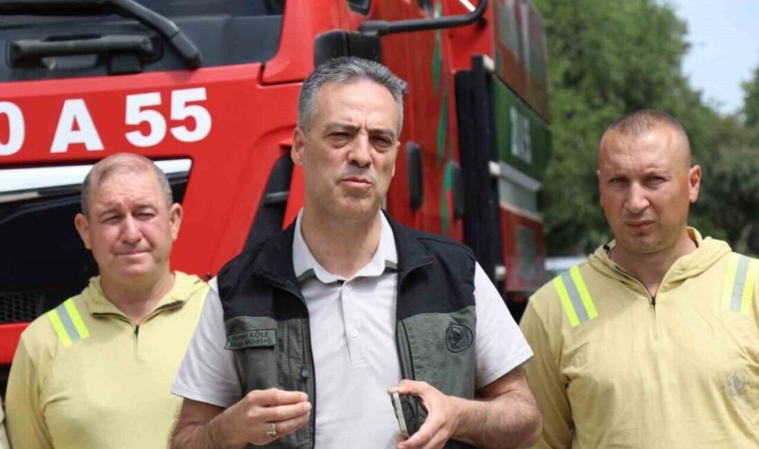 Denizli Orman Bölge Müdürü Ahmet Köle, yüksek sıcaklık, düşük nem