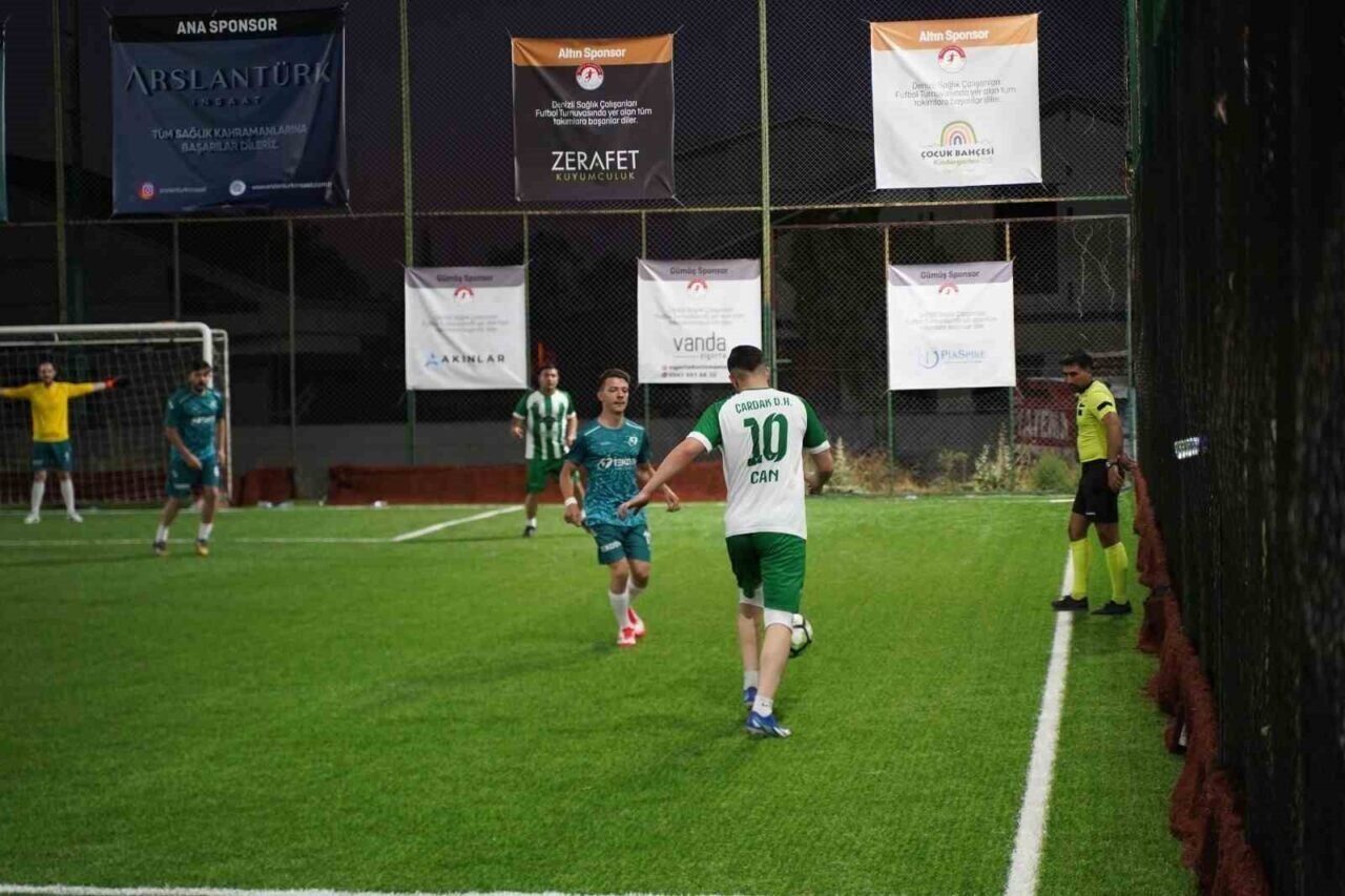 Denizli Tekden’den Sağlık Çalışanları Futbol Turnuvasına farklı başlangıç