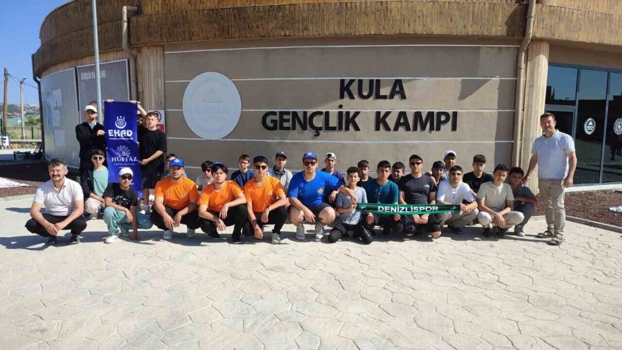 Denizlili genç hafızlar 3 günlük kampta eğitimler aldı