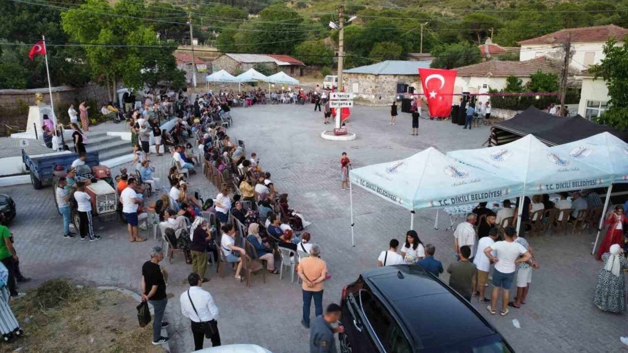 Dikili’de Yörük ateşi yandı Dikili’de Yörük ateşi yandı