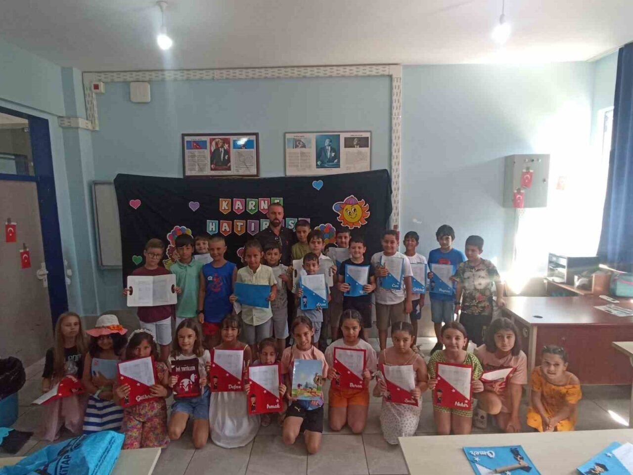 Gazipaşa’da 9 bin 239 öğrenci karne aldı