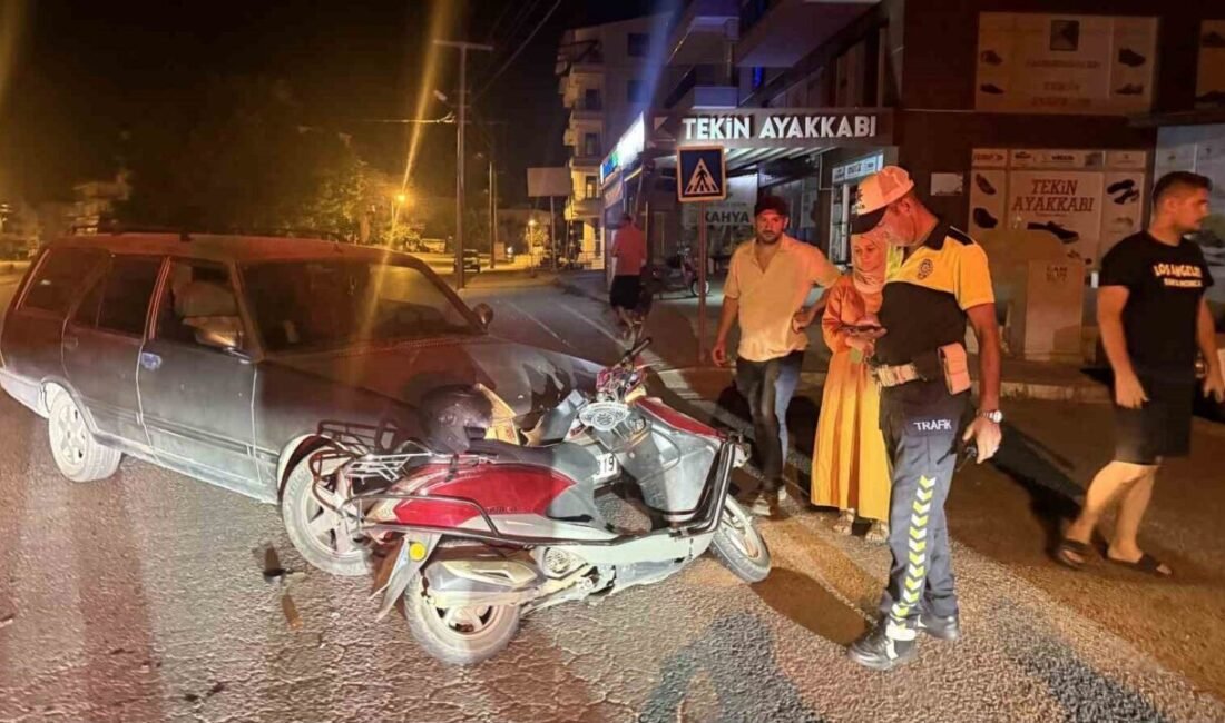 Antalya’nın Gazipaşa ilçesi Gazi Mahallesi’nde gece saatlerinde meydana gelen trafik