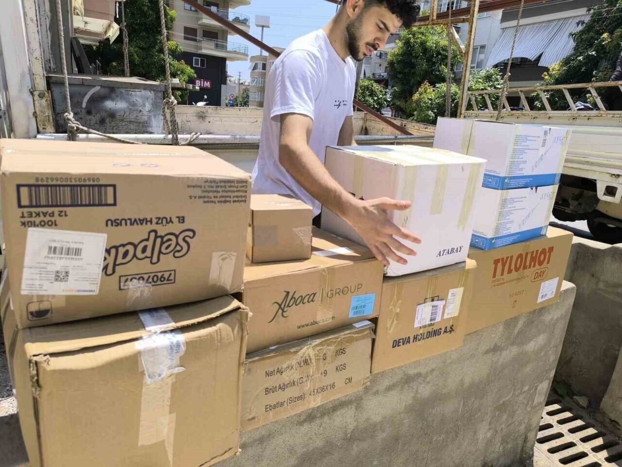 Gazipaşa’dan 31’inci yardım tırı dualarla yola çıktı