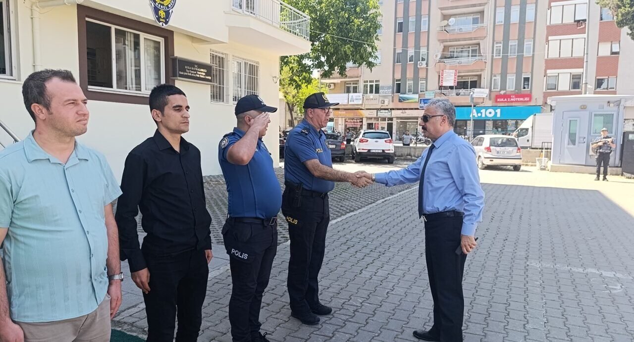 İl Emniyet Müdürü Aktaş’tan Kula’ya ziyaret