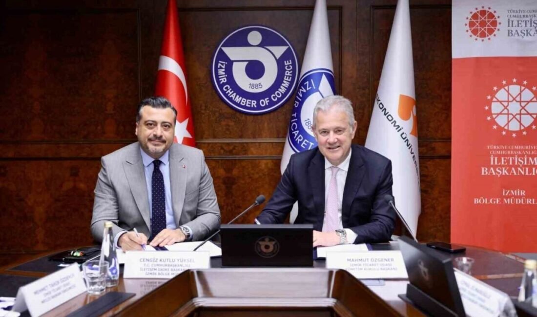 İzmir Ticaret Odası ile Cumhurbaşkanlığı İletişim Başkanlığı İzmir Bölge Müdürlüğü