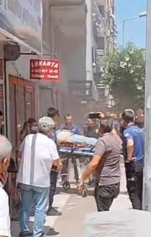 İtfaiyenin müdahalesiyle hayata tutundu