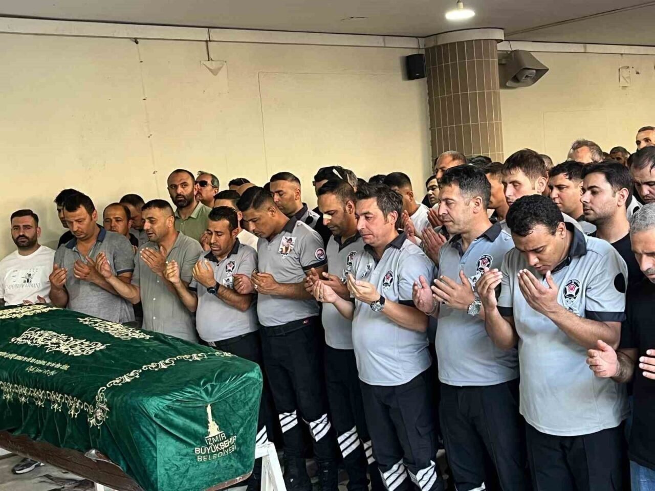 İZBAN’da saldırıya uğrayan güvenlik görevlisine acı veda
