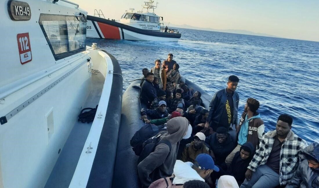 İzmir’in Menderes ilçeleri açıklarında yasa dışı yollarla yurt dışına çıkma