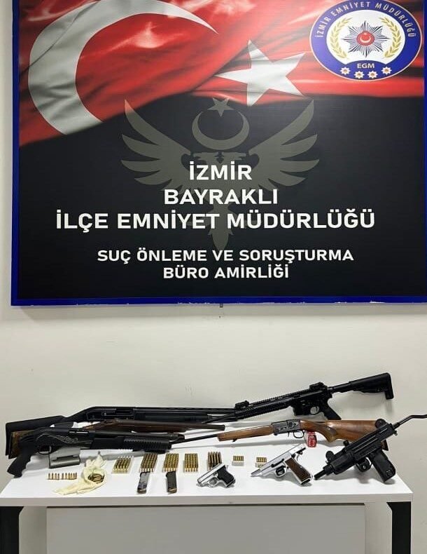 İzmir’de düğün öncesi silah operasyonu: 2 tutuklama